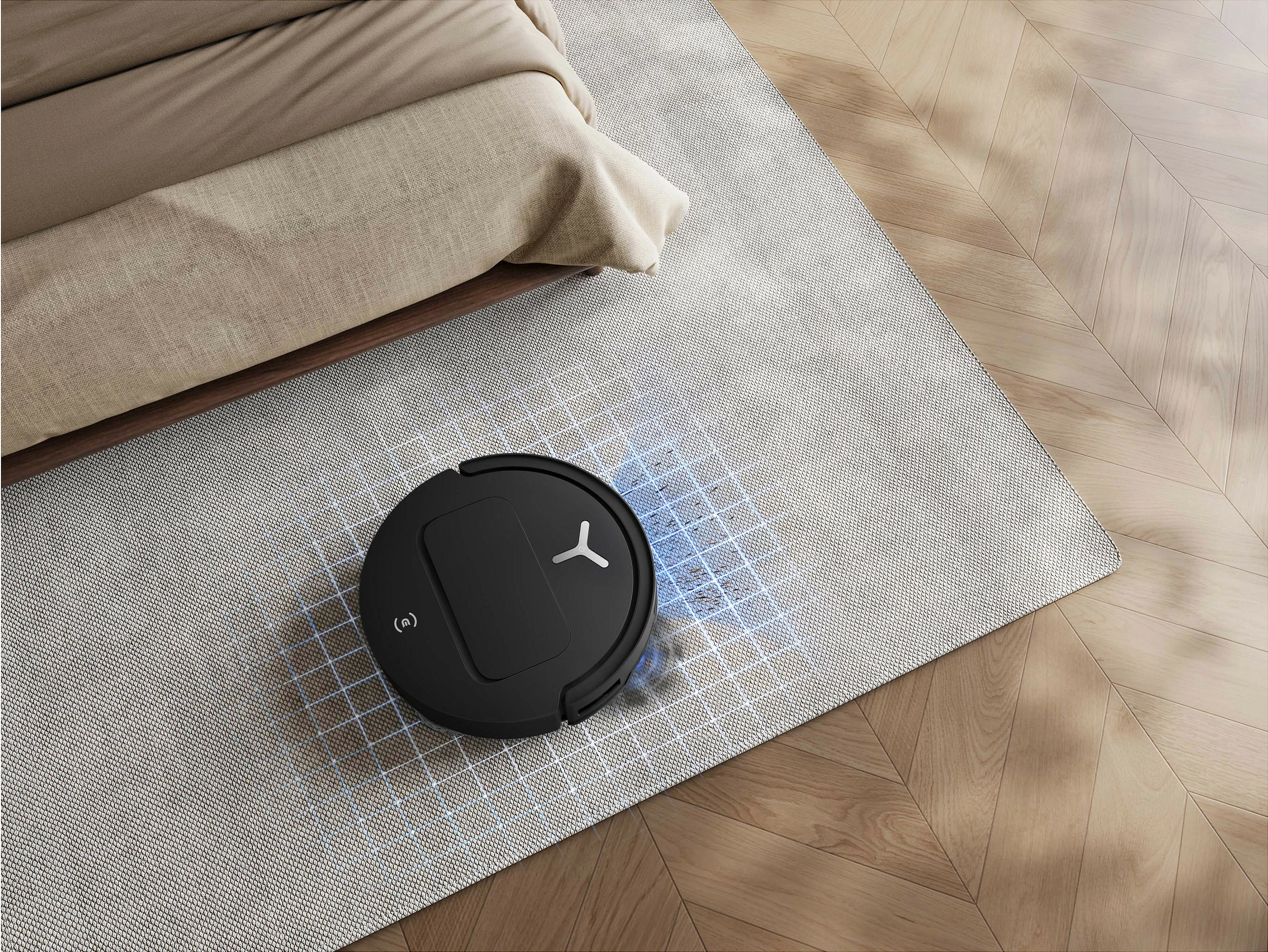 Fshesë robotike ECOVACS DEEBOT T50 OMNI (Gen3), 25000Pa, mop, Wi‑Fi, e zezë