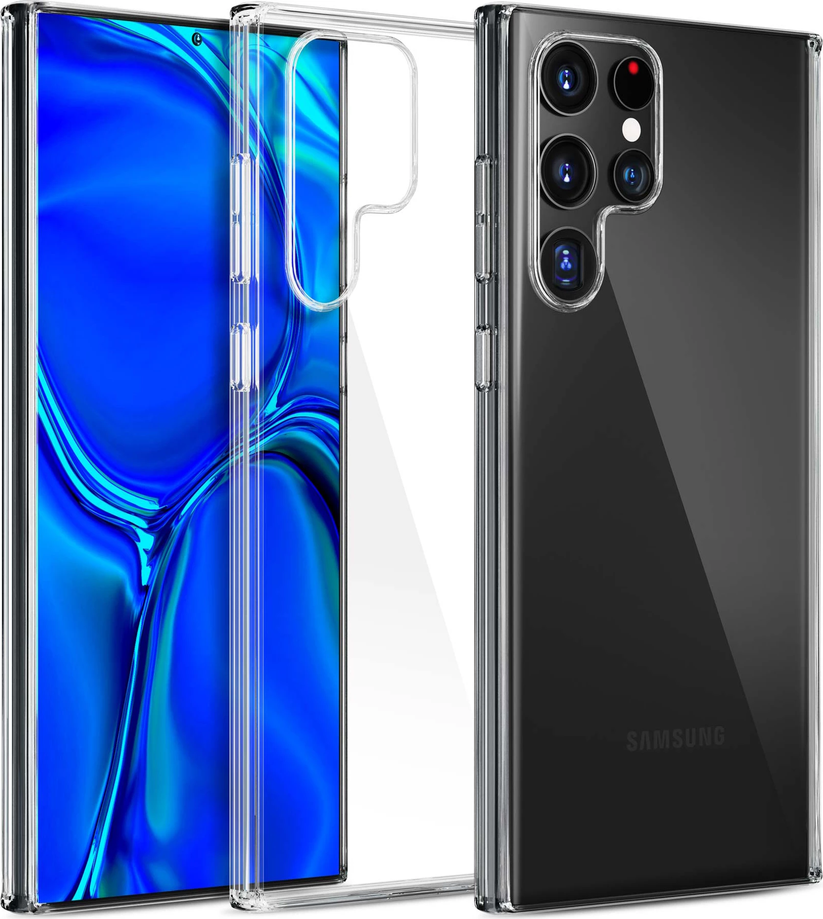 Mbështjellës 3mk Protection Clear Case për Samsung Galaxy S22 Ultra, Transparent