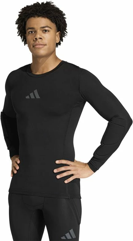 Fanellë portieri meshkuj adidas KA1677, e zezë