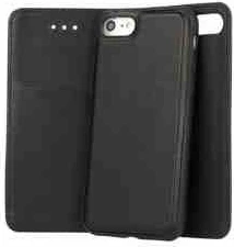 Mbështjellës HAVANA Onasi 2-në-1 magnetik flip me mbështjellës silikon për iPhone XR, MPN 8554, zi