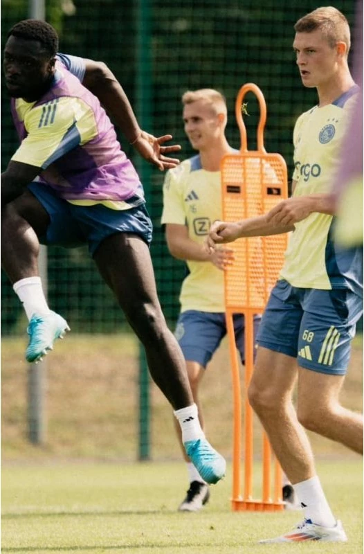 Mur futbolli Yakima PRO 180cm, portokalli