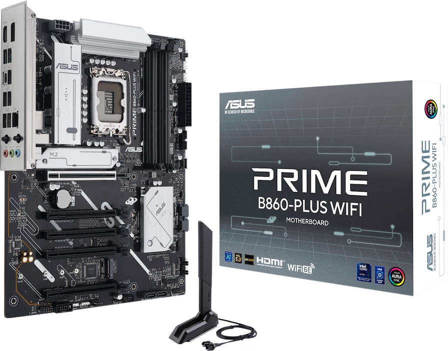 Pllakë amë ASUS PRIME B860-PLUS WIFI, ATX, LGA1851, DDR5