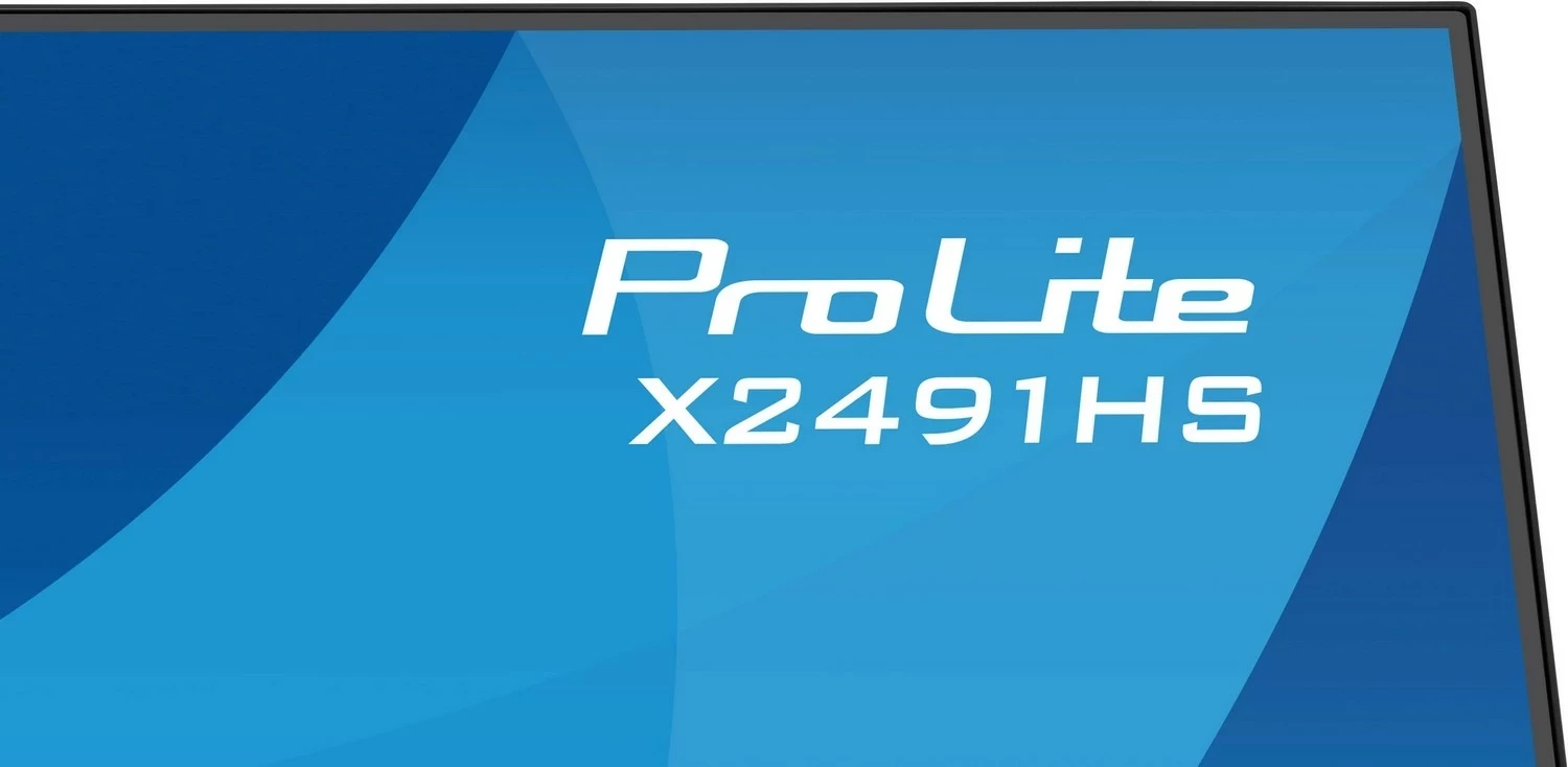 Monitor iiyama ProLite X2491H-B1, 23 inç, IPS, Full HD, HDMI, DisplayPort, e zezë