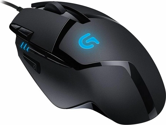 Maus gaming Logitech G402 Hyperion Fury (910-004067), 8 butona, DPI i rregullueshëm, LED, i zi