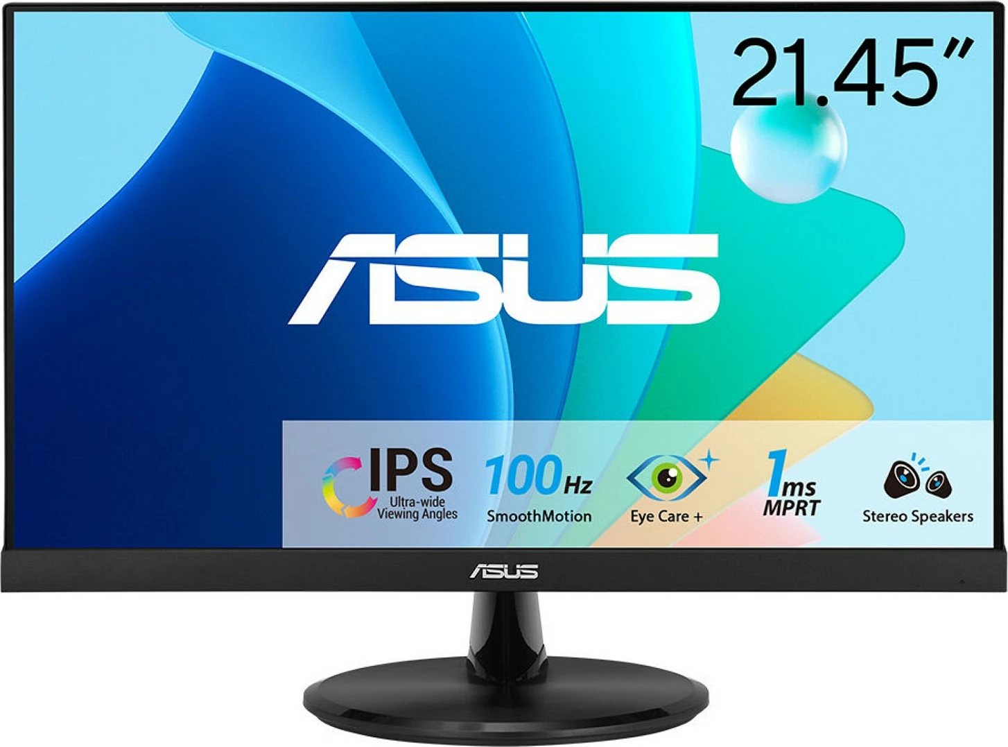 Monitor ASUS VP229HF, 21.4", Full HD, 100Hz, i zi