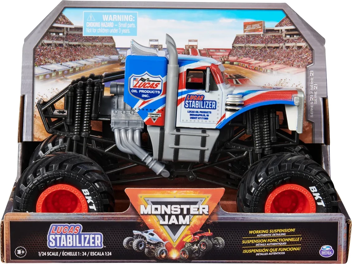 Monster Jam Lucas Stabilizer 1:24 Monster Truck