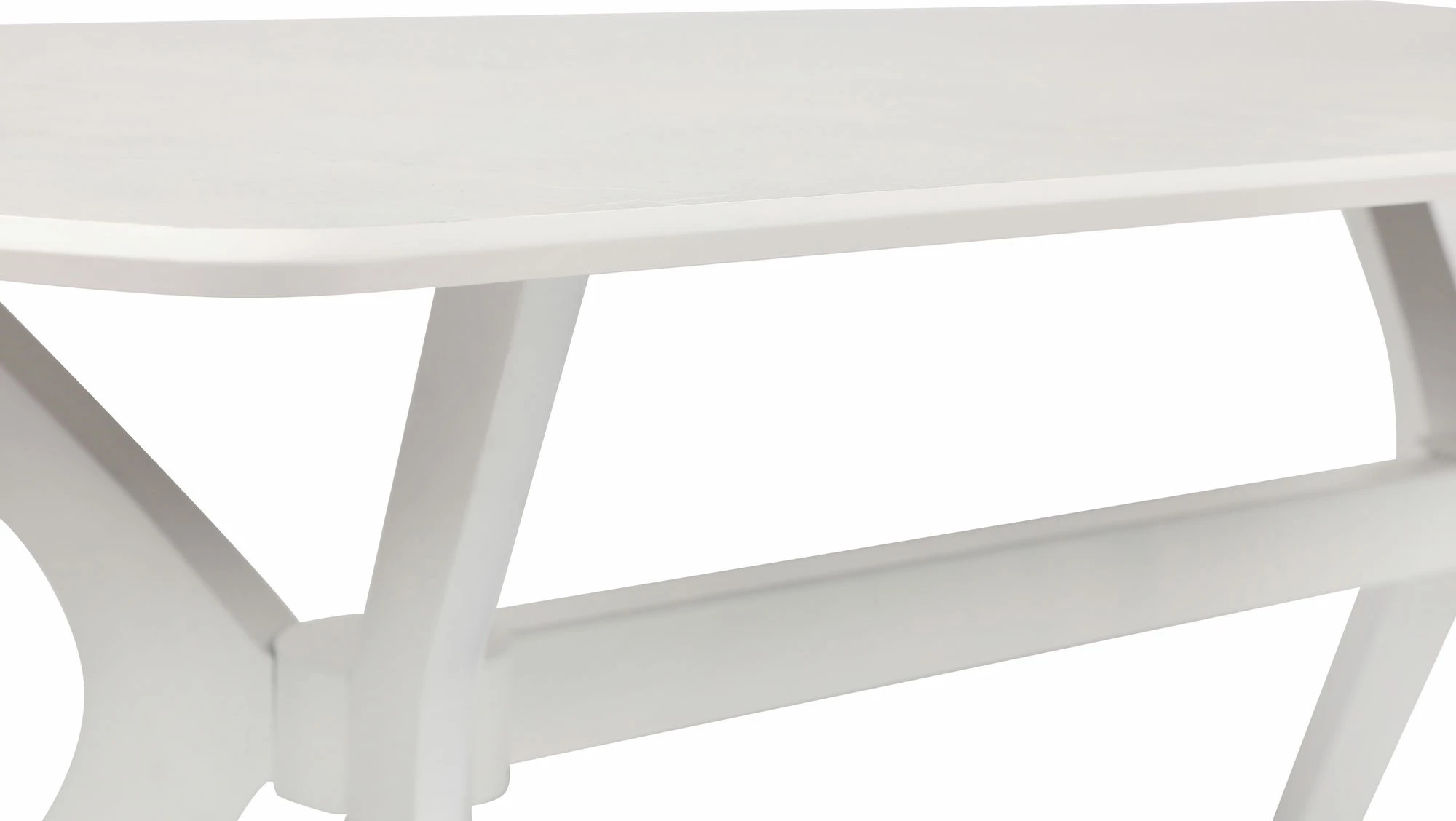 Tavolinë ngrënieje Hanah Home, Ares 1042, ngjyrë antracit, 180x80x75cm