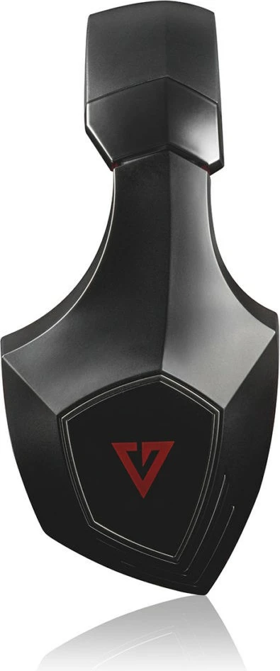 Kufje MODECOM Volcano MC-831 Rage gaming me mikrofon, 2x 3.5mm, kabllo 2.2 m, kuqe/zi