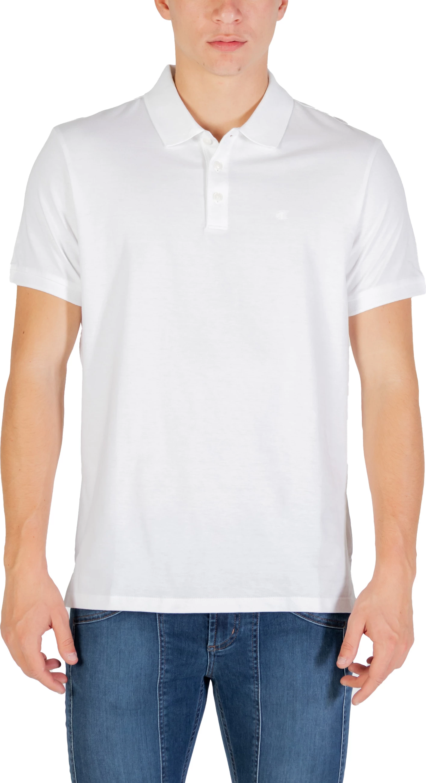 Maicë polo për meshkuj Calvin Klein Jeans LV04RD255G, e bardhë