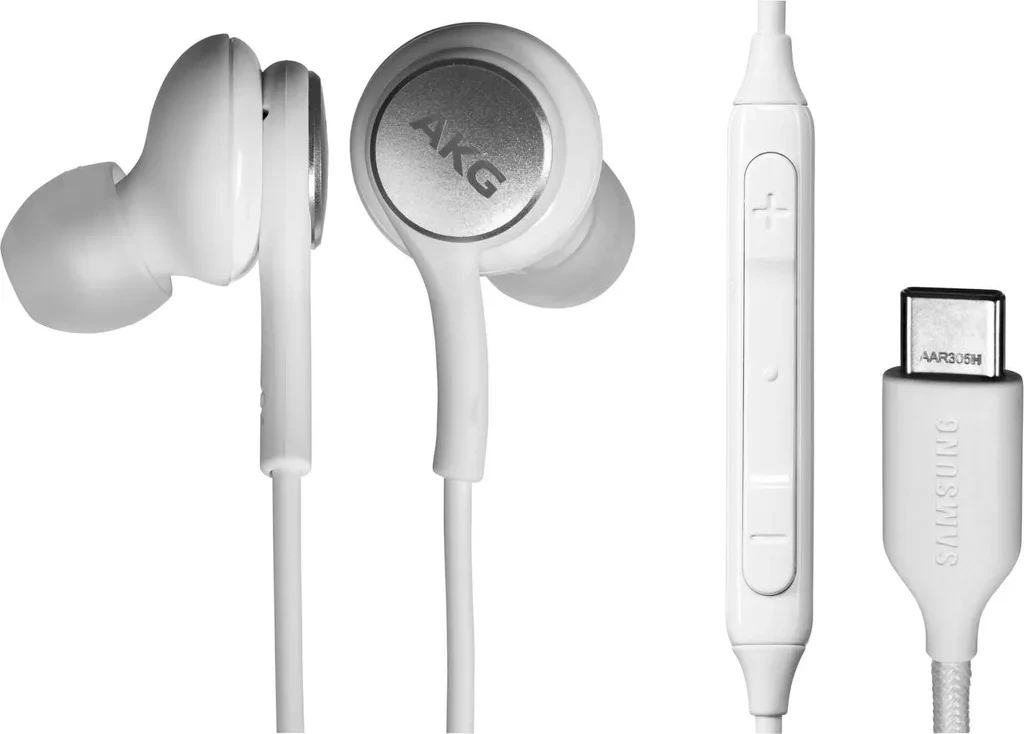 Dëgjuese Samsung EO-IC100BW, Type C, të bardha