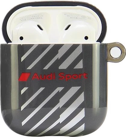 Mbështjellës Audi IML Sport për AirPods 1/2, i zi