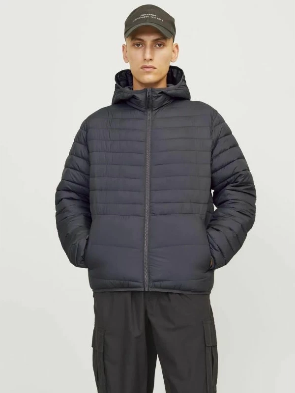 Jakne Jack & Jones për meshkuj, gri [Madhësia: L]