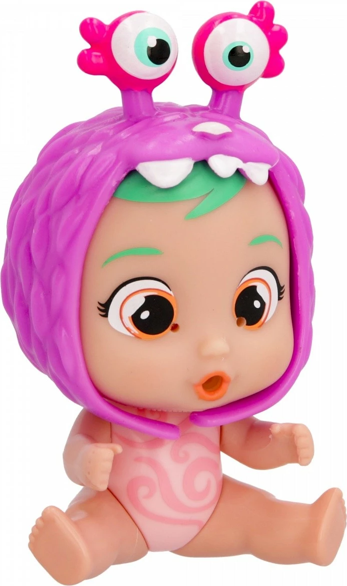 Kukull Cry Babies Stars Jumpy Monsters Bubu, Tm Toys, plastikë, për vajza, pa bateri, vjollcë