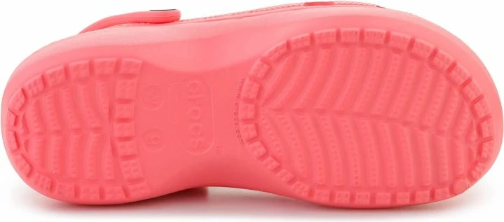 Atlete platforme femra Crocs Classic Platform Clog 206750-6UI, guava