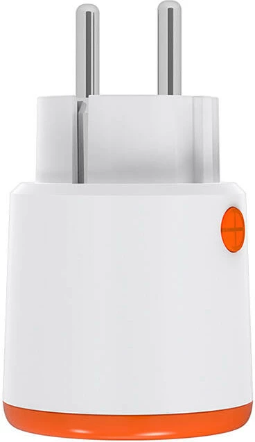 Prizë e mençur Neo NAS-WR15BH Zigbee, për Apple HomeKit, Google Home, Alexa, Tuya, e bardhë-portokalli