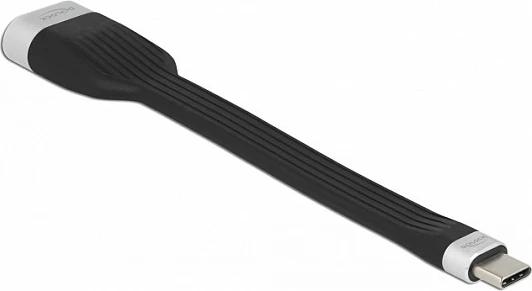 Kabllo adapter DeLOCK FPC USB-C në HDMI, 4K 60Hz, 13.5 cm, e zezë