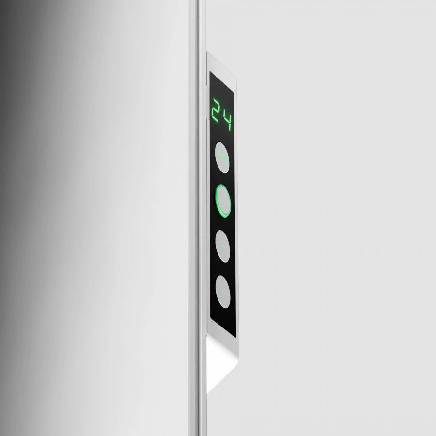 Ngrohës smart AENO Premium Eco AGH0003S 700W, xham i kalitur, infra të kuqe + konveksion, prizë EU (E/F), bardhë