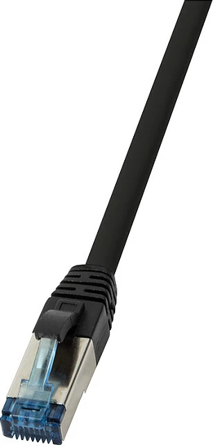 Kabllo rrjeti LogiLink Patch CAT6A, S/FTP, AWG27, 50m, e zezë