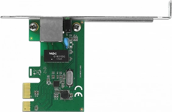 Kartelë rrjeti PCI Express DeLOCK 90381, 1x RJ-45, 10/100 Mbit/s, interne