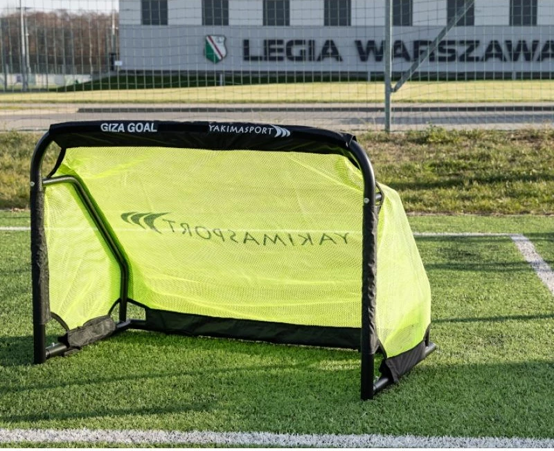 Rrjetë porte futbolli Yakima Giza 100810, e verdhë