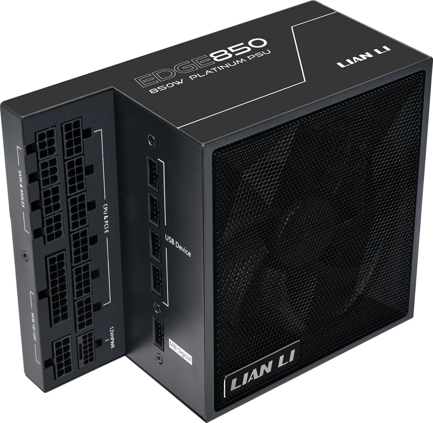 Furnizues rryme Lian Li EDGE EG0850, 850W, 80 PLUS Platinum, ATX 3.1, PCIe 5.1, i zi