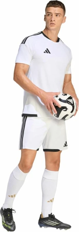 Fanellë futbolli për meshkuj adidas, e bardhë dhe e zezë [Madhësia: M]