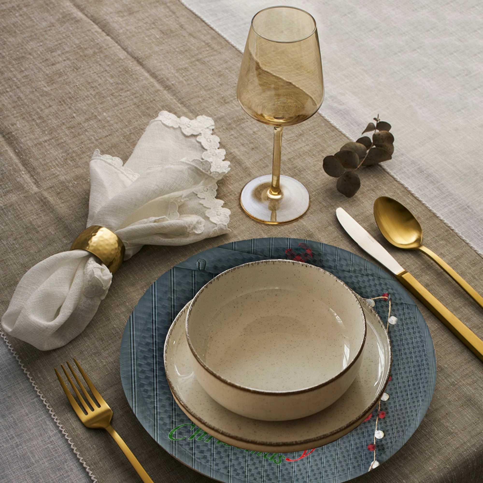 Set nënshtruesish tavoline Hermia Concept, shumëngjyrësh, 3082Supla, 4 copë