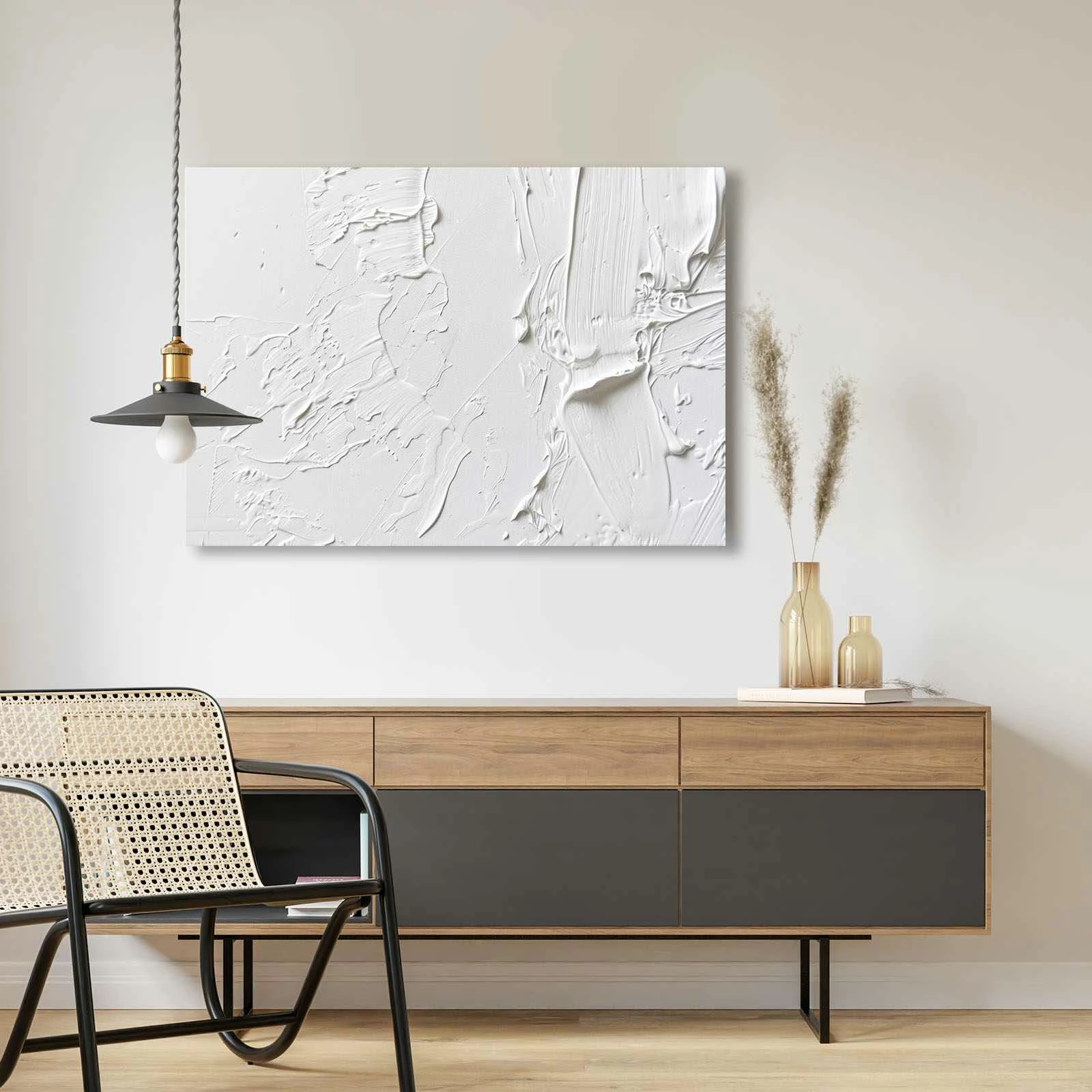 Pikturë dekorative në kanavacë Wallity, shumëngjyrëshe, 70x100cm, 70100Wabisabi-038