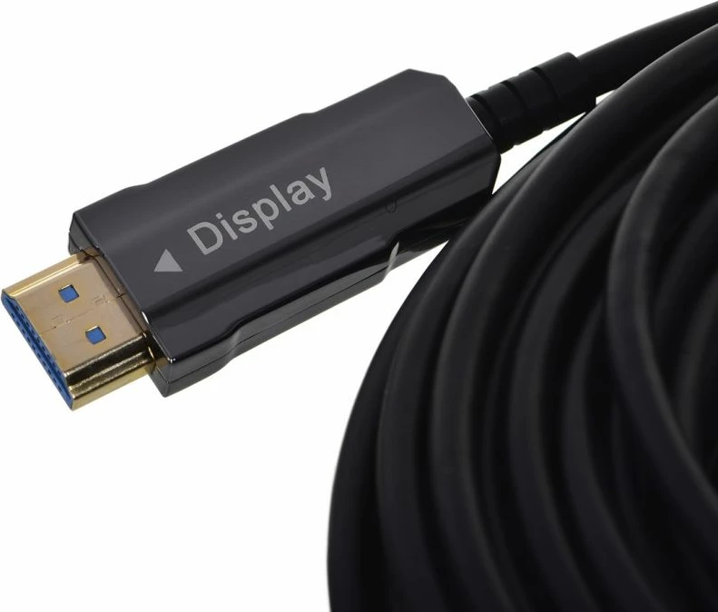 kabllo HDMI 2.0 optike Unitek 20m, e zezë