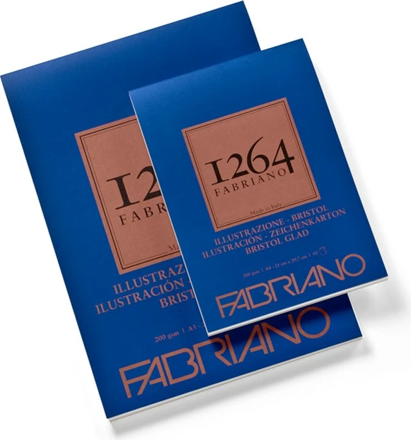 Fabriano Bllok Bristol Illustration A3 200Gr 50Fl 19100655