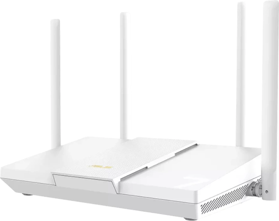 Router ASUS RT-BE3600E WiFi 7 dual-band 3600 Mbps, port 2.5G, AiMesh, 3 SSID për IoT, i bardhë