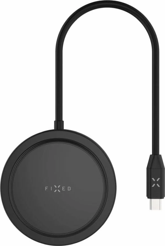 Hub USB Fixed MagHUB 7-port me karikim pa tela FIXHU-M-BK, i zi