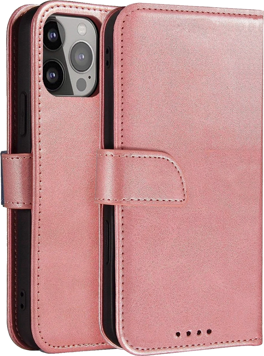 Mbështjellës magnetik me kapak për Samsung Galaxy S25+, Hurtel, Rozë