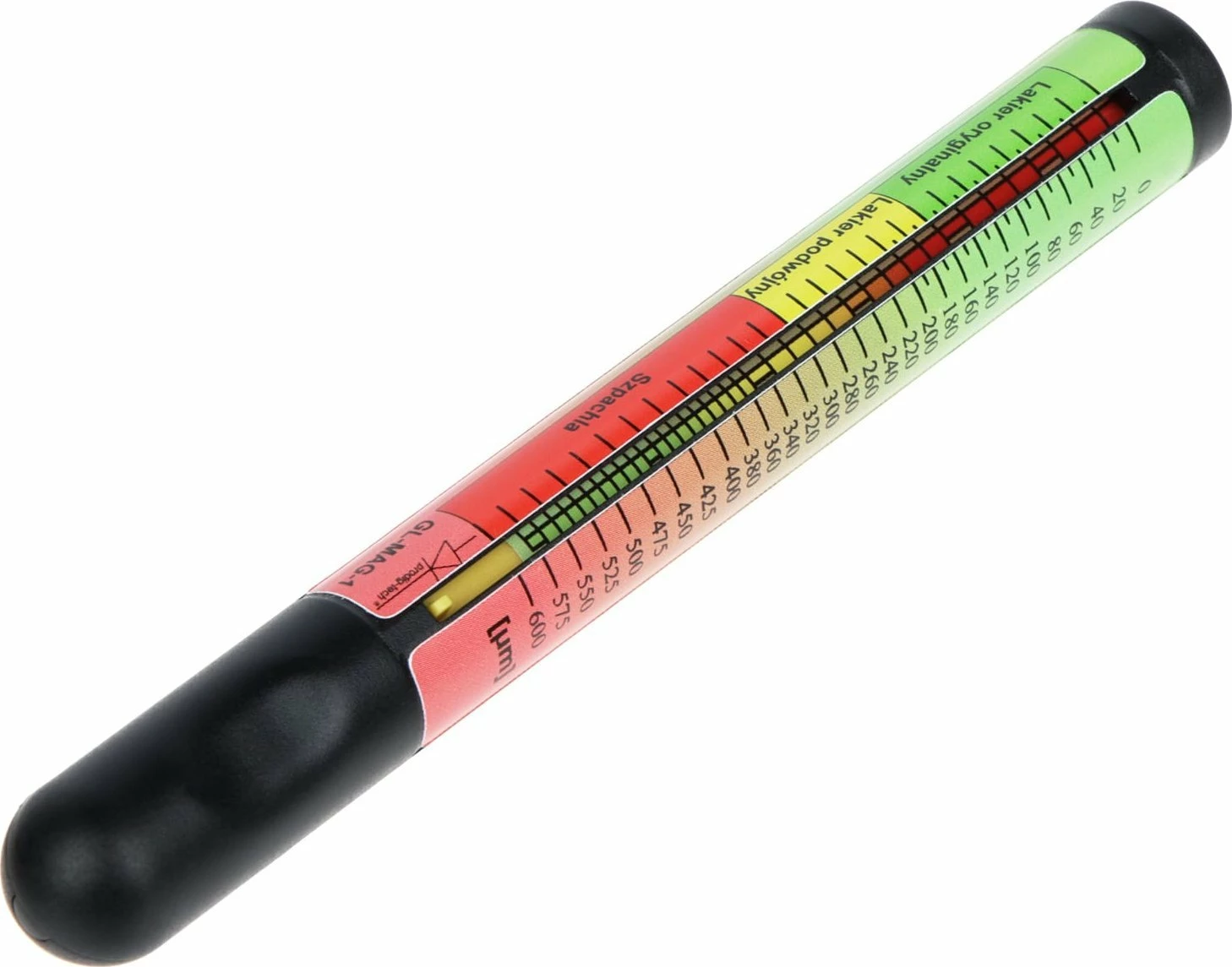 Matës trashësie boje Prodig-tech GL-MAG, sondë magnetike, shkallë analoge