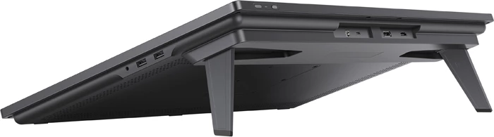 Tabletë grafike me ekran Huion Kamvas Pro 24 Gen 3 GT2402 23.8" 4K UHD, 2 pena, touch 10-pikësh, e zezë, set me K40 Keydial + GTCOLOR
