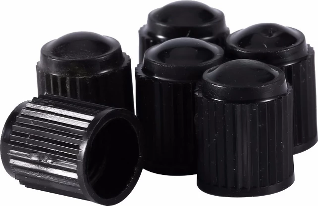 Kapakë valvule PVC Trayal 100 copë/pako, të zi