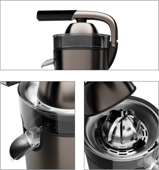 Shtrydhëse agrumesh AIWA KORYU AJC-6000 1000W, 2.5L, inox/gri me të zezë