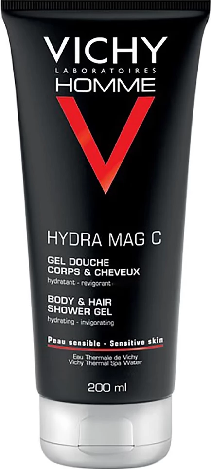Xhel dushi për meshkuj Vichy Homme Hydra Mag C 200ml
