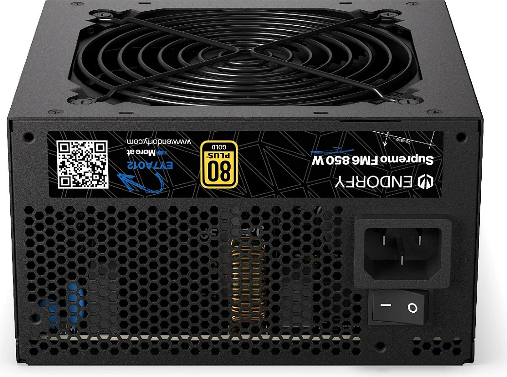 Furnizues rryme Endorfy Supremo FM6, 850W, 80 PLUS Gold, Fully Modular, ATX 3.1, i zi