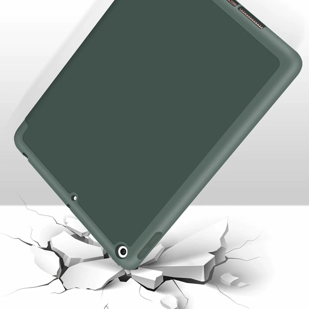 Mbështjellës Tech-Protect SC Pen për iPad 10.2", silikon, vjollcë e çelët