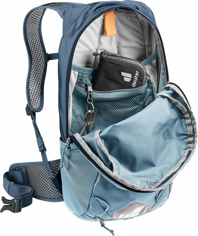 Çantë shpine për biçikletë Deuter, unisex, e kaltërt
