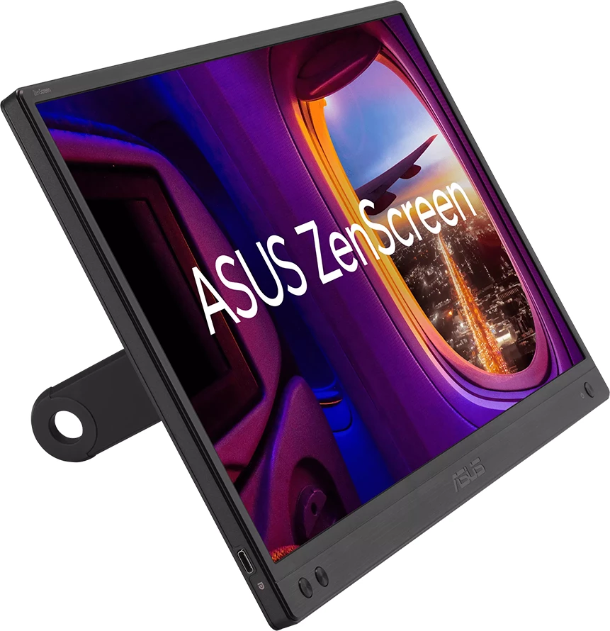 Monitor portativ ASUS ZenScreen MB166CR 16" FHD IPS USB-C, 360 kickstand, i zi