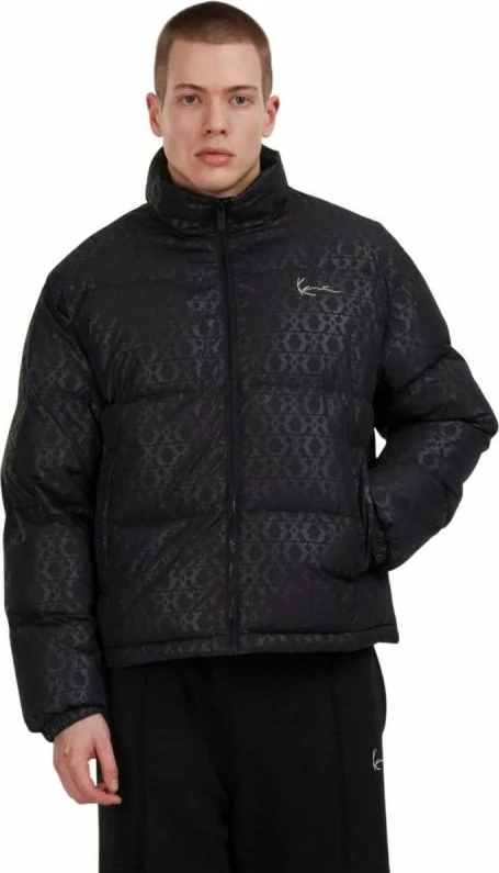 Jakne dimri për meshkuj Karl Kani, e zezë