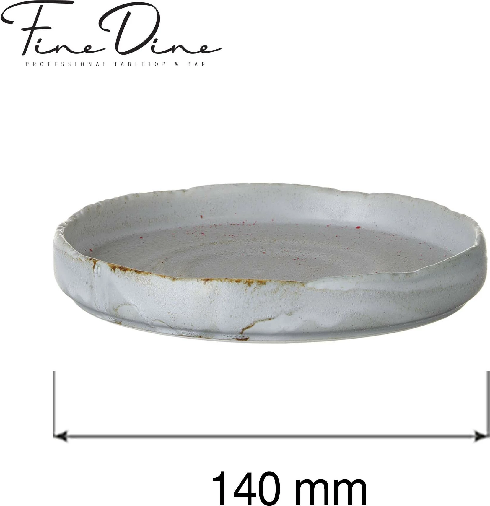 Nënfilxhan Fine Dine Stark 140mm, gri, set 3 copë