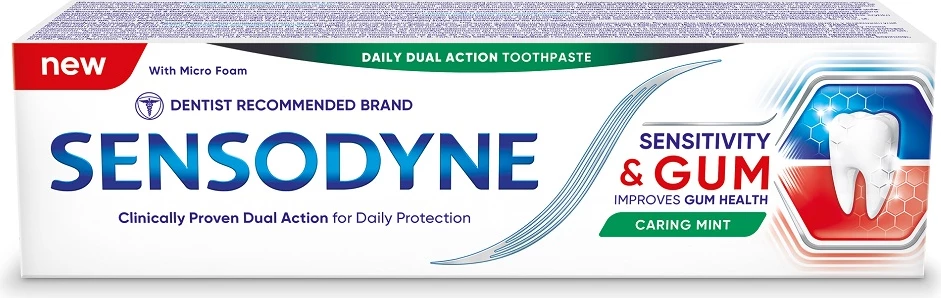 Pasta dhëmbësh Sensodyne Sensitive & Gums Mint 75ml