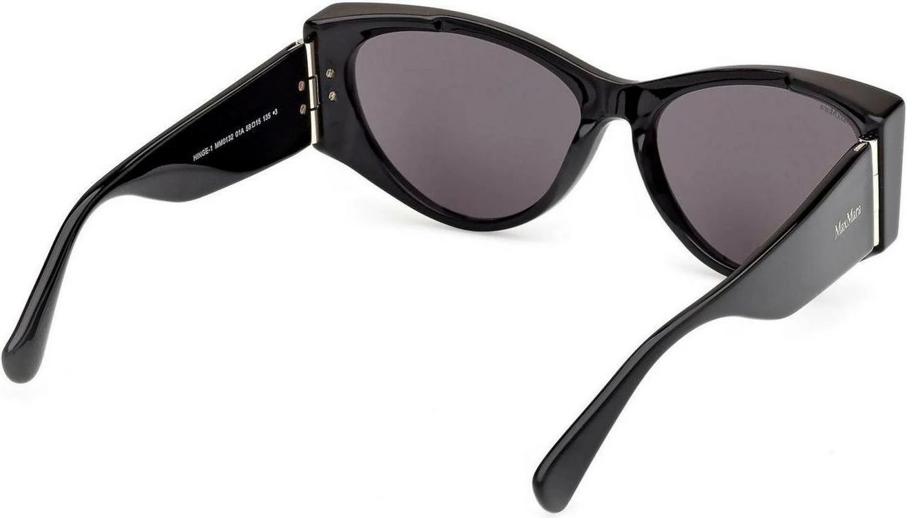 Syze dielli për femra Max Mara Hinge-1 MM0132 01A, të zeza [Madhësia: 58]