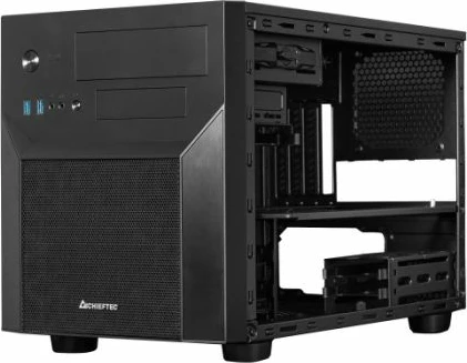 Kasë Chieftec CI-02B-OP Pro Cube, micro ATX/mini ITX, pa furnizim rryme, e zezë