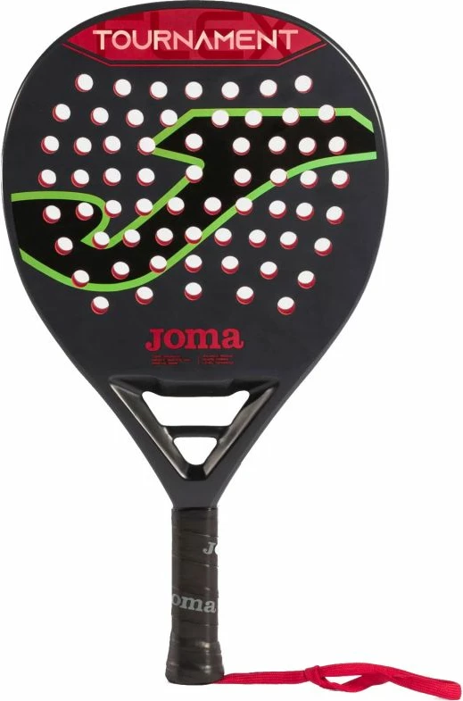 Raketë për tenis Joma, Tournament, për meshkuj dhe femra, e zezë