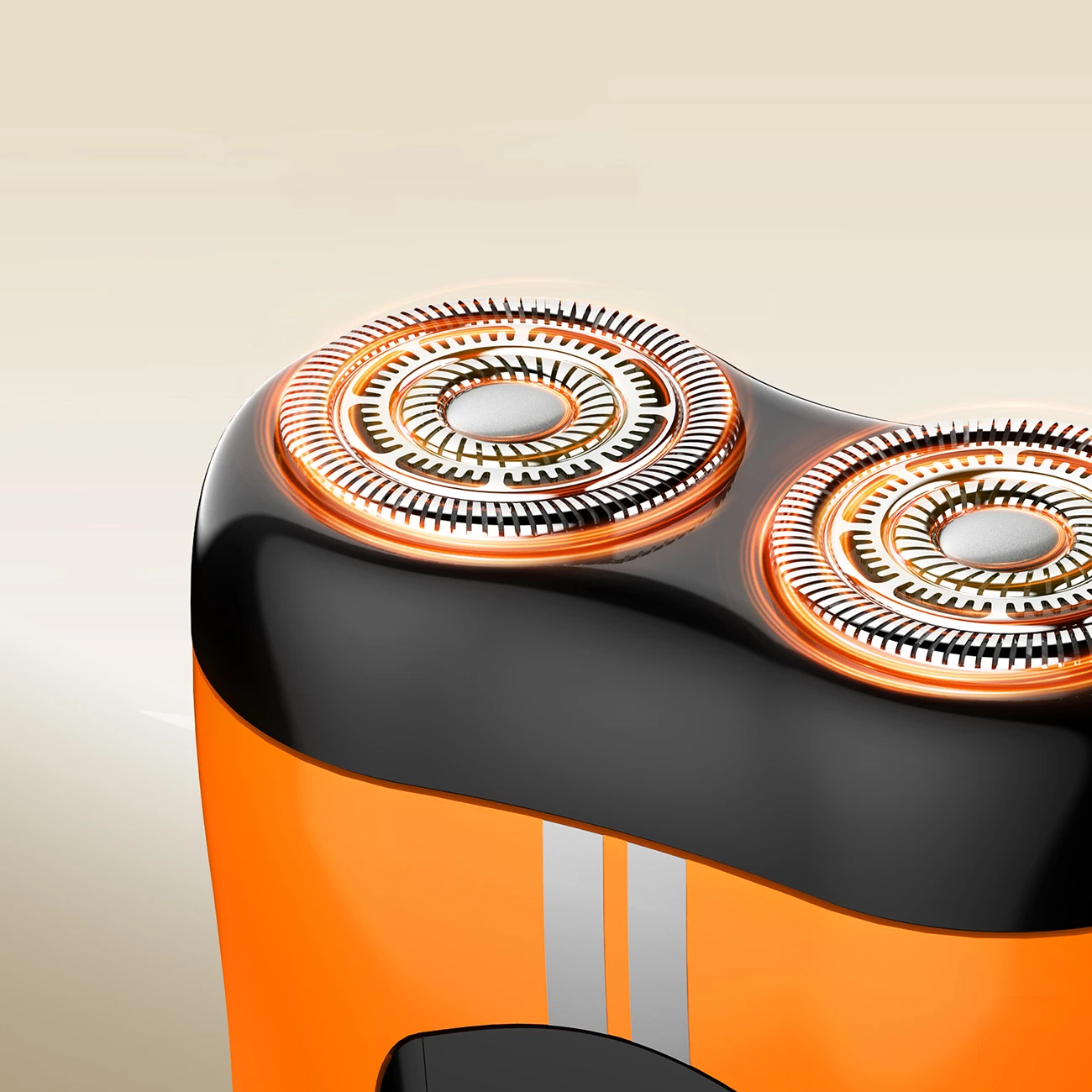 Makinë rroje MAXGROOM M-501, 8000 RPM, IPX7, 400 mAh, USB-C, portokalli, në kuti