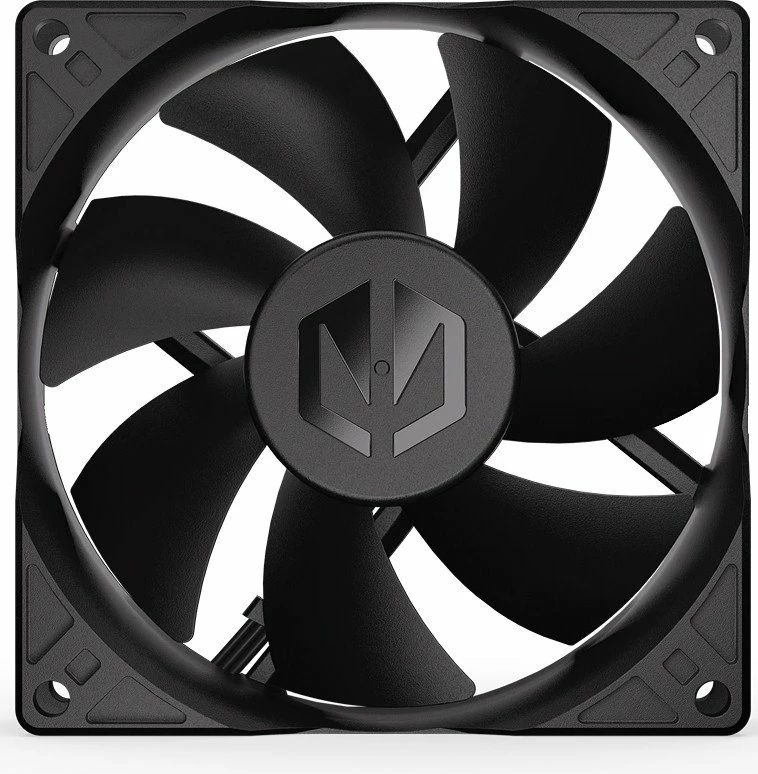 Ventilator për kasë PC Endorfy Zephyr 92 (EY4A018) 92mm, 1900 rpm, 3-pin, 1 copë, zi